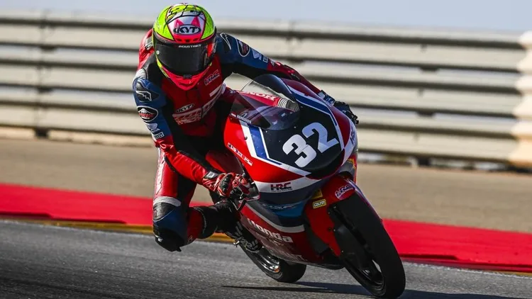 Kiandra Ramadhipa Yakin di Moto3 Junior Misano, Bidik 3 Besar Klasemen